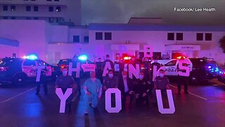 MORNING RUSH: FMPD says thank you to Lee Health workers