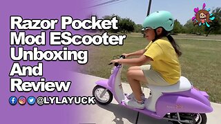 Razor Pocket Mod EScooter Unboxing And Review