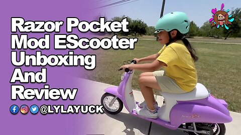Razor Pocket Mod EScooter Unboxing And Review