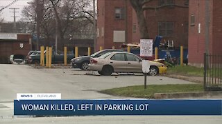 Woman found dead in Cleveland parking lot, police investigating