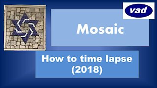 Jewish Star mosaic howto & style! How to mosaic techniques! Learn to make your home decor!