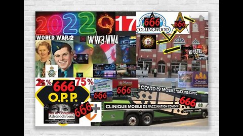 JULY 2022 *NEW* CANADA NUREMBURG 2.0 EVIDENCE VIDEO 666 *1%* COLLINGWOOD freemasons*jesuits 666 *75%* 4TH REICH NAZIS opp collingwood * 666 *1%* 666 4TH REICH NAZIS simcoe health * go bus oshawa-corp*home hardware*esm*chase homes