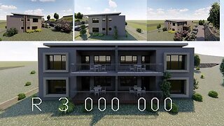 Double Storey | 4x 2 bedroom | Residential | Flat roof