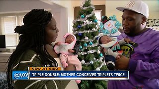 'Sleep became foreign to us': Wisconsin mother reflects on life after conceiving triplets twice