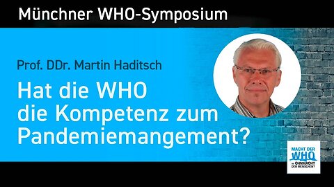 Sollte die WHO die Vollmacht zum Pandemiemanagement haben?@MWGFD🙈