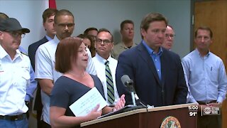 DeSantis speaks on Red Tide