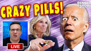 Biden Takes Mystery Pills To TALK | Joe Given Drugs By Dr. Jill To SPEAK and Mask Decline; REPORT