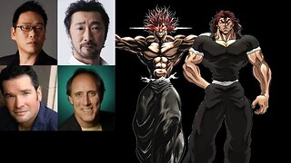 Anime Voice Comparison- Yujiro Hanma (Baki)