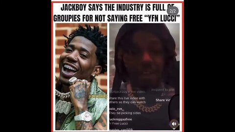 jackboy calls the rap game fake over yfn lucci