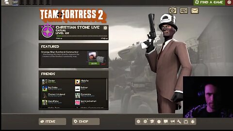 "Revolution Against The Space Lesbians" Christian Stone LIVE ! Team Fortress 2