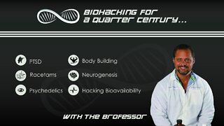 Biohacking for a quarter century with the Brofessor 🎙️ Professor David Williams Interview