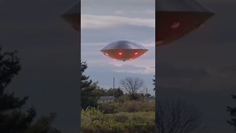 HUGE UFO FLYS OVER #UFO #Shorts #Aliens #CGI