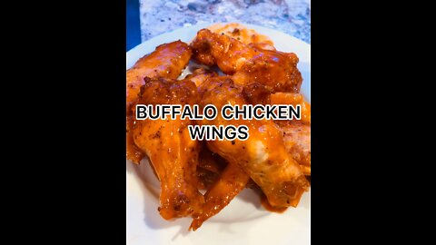 Baked Crispy Buffalo Chicken Wings Recipe