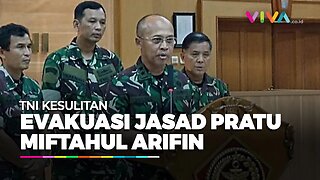 Jasad TNI Jatuh ke Jurang Sedalam 15 Meter, Evakuasi Terhalang Hal Ini