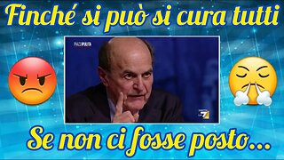 Le indimenticabili parole di Bersani verso i no vax!
