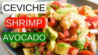 Shrimp Avocado Ceviche Recipe: Low Carb, Keto & Healthy!