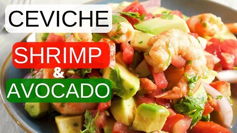 Shrimp Avocado Ceviche Recipe: Low Carb, Keto & Healthy!