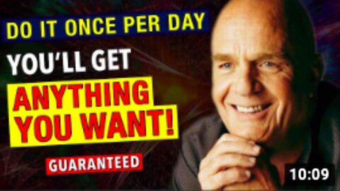 IT WORKS!! This Is How To REPROGRAM Your Mind & MANIFEST What You Want | Dr. Wayne Dyer