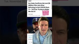 Ice Cube Confirms He Lost $9m For Not Vaccinating!