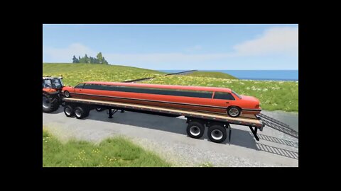 BeamNG DRIVE on railroad next stuck what happens