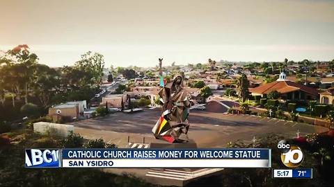 San Ysidro church raises money for Virgin Mary statue overlooking border