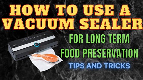 How to use your vacuum sealer: Tips and tricks