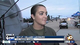 Miramar Air Show: 10News talks to pilot of military's largest helicopter