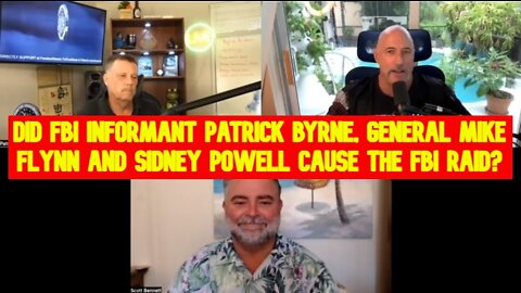 Michael Jaco: Did FBI informant Patrick Byrne, General Mike Flynn and Sidney Powell Cause the FBI Raid?