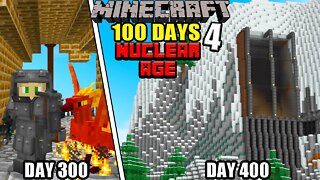 I Survived 100 Days in the Nuclear Age in Minecraft | 4