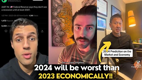 Economic Collapse Prediction Of 2024, Intensified Recession And Inflation |Tiktok Rant