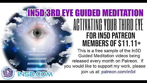 In5D 3rd Eye Guided Meditation - Activating Your Third Eye