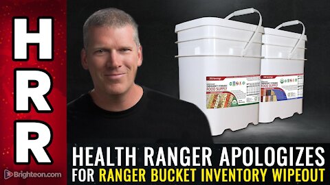 Health Ranger apologizes for Ranger Bucket inventory WIPEOUT