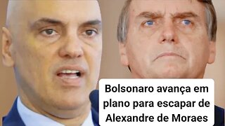 Bolsonaro avança em plano para escapar de Alexandre de Moraes