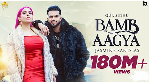 BAMB AAGYA-Tom Lyrics-(Official Video) Gur Sidhu |Jasmine Sandlas | Kaptaan |New Punjabi Song2022