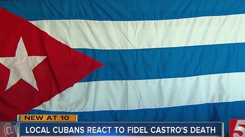 Local Cubans React To Fidel Castro's Death