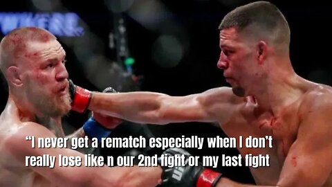 "The Rematch Regret: Nate Diaz Reflects on Granting Conor McGregor Another Chance"