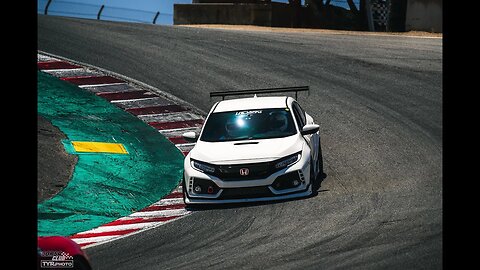 (Honda Civic Type R) Hotlap At Laguna Seca Track In California! [Assetto Corsa VR]