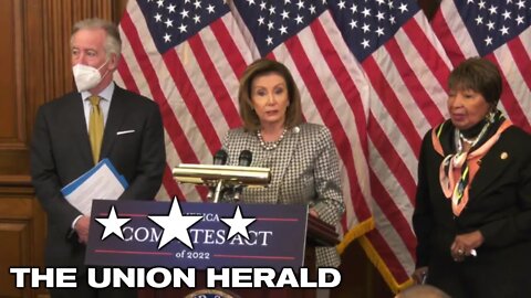 Speaker Pelosi and House Democrats Hold a Press Conference on the America COMPETES Act