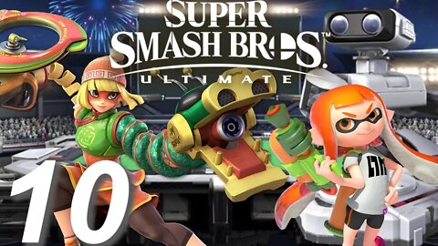 MIN-MIN SPRINGS IN | Let's Play Super Smash Bros. Ultimate (Story Mode) - Part 10