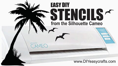 How to convert Clip Art into Stencils on the Silhouette Cameo craft cutting machine
