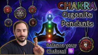 Take a look at some NEW Orgonite Creations 🔴🟠🟡🟢🔵🟣⚪ CHAKRA Pendants