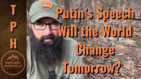 Putin’s Speech - Will the World Change Tomorrow?