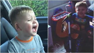 Är detta nästa Ed Sheeran? Bedårande barn sjunger sin idols låtar