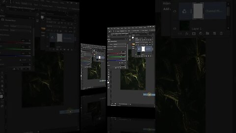 Autumn Color Effect - Photoshop tutorial Change Leaves Color in #Photoshop #shorts of ritik kherala