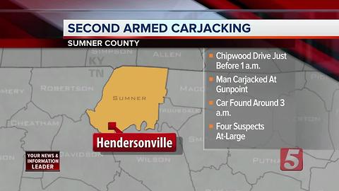 Hendersonville Police Investigate 2nd Carjacking In 24 Hours
