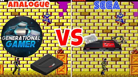 Sega Master System (Retrotink/HD Retrovision) VS Analogue Mega Sg (Shinobi)