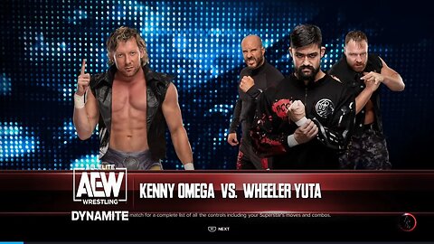 AEW Dynamite Kenny Omega vs Wheeler Yuta