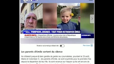 Les parents d'Emile sortent du silence .#france #fr