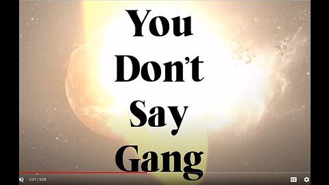 You Don't Say Gang ~~~~ October 18 2023