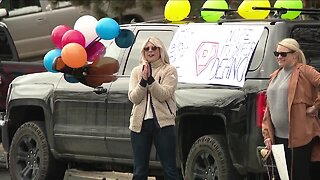 Colorado neighborhood comes together to celebrate big milestone for little boy amid coronavirus outbreak